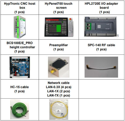 FSCUT 8000A High Power Hypcut Bus-type Dedicated Fiber Laser Cutting Machine Control System